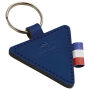 Sleutelhanger P02640F, Leder, Blauw
