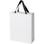 Smartfold papieren tas van 210 g/m² met lintgrepen en een glanzende laminaatlaag - 31 x 12 x 39 cm - Zwart Smartfold papieren tas van 210 g/m² met lintgrepen en een glanzende laminaatlaag - 31 x 12 x 39 cm - Zwart