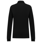 Bio180 piqué damespolo lange mouwen Black XS