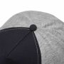 5-panel baseballcap UP TO DATE donkerblauw, grijs
