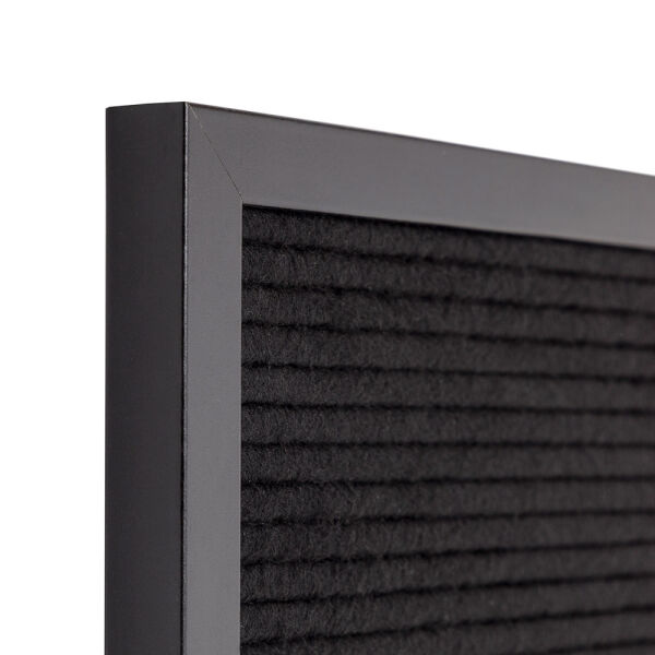 Letterbord Zwart 40 x 60 cm met Zwarte Lijst Letterbord Zwart 40 x 60 cm met Zwarte Lijst