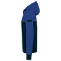 3-laags unisex softshelljas Navy / Royal Blue XS