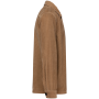 Ecologisch ribfluweel herenjasje Washed Dark Camel 3XL