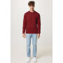 Iqoniq Zion gerecycled katoen sweater, bordeauxrood (XXS)