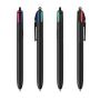 BIC® 4 Colours® ECO + lanyard BIC® 4 Colours® ECO + lanyard Zwart Gerecycleerd