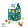 Adventskalenderhuisje XL Fairtrade® chocolade