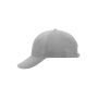 6 Panel Softlining Raver Cap light grey one size
