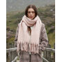 Fluffy Scarf - Natural Stone - One Size Fluffy Scarf - Natural Stone - One Size