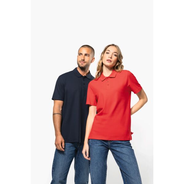 Unisex-Piqué-Polohemd White 5XL Unisex-Piqué-Polohemd White 5XL