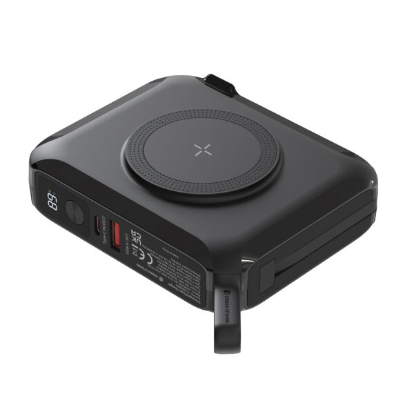 Urban Vitamin Oxnard 5-in-1 65W universele oplader, zwart Urban Vitamin Oxnard 5-in-1 65W universele oplader, zwart