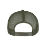 Klassieke truckerpet Moosgreen One Size
