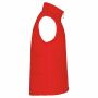 Met fleece gevoerde bodywarmer red 4XL