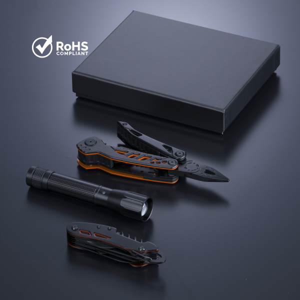 OPTIMA SET II: MULTITOOL, ZAKMES EN MEDIUM ZAKLAMP