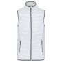 Ladies' lightweight sleeveless down jacket white XXL