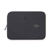 KENTO URBAN RCS gerecyclede nylon 15,6 inch laptopsleeve, zwart
