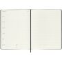 Moleskine week-agenda voor 12 maanden met harde kaft XL - Zwart