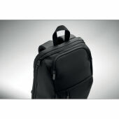DOHA - 15" RPET laptop rugzak 15L - Zwart