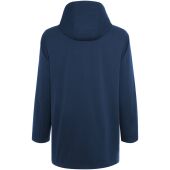 Unisex parka met gewatteerde kraag - Marineblauw - XS
