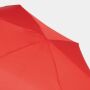 Super mini, uit 5 secties bestaande opvouwbare paraplu POCKET rood