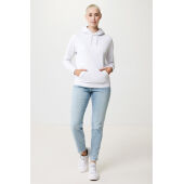 Iqoniq Jasper gerecycled katoen hoodie, recycled white (XXS)