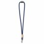 Polyester koord-keycord met bamboe plaatje