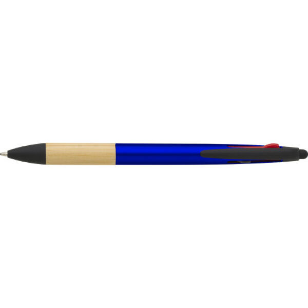 ABS 3-kleuren inkt balpen Malachi kobaltblauw