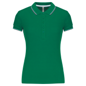 Kelly green/Light grey/White