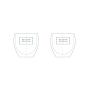 Glas Virgo 220ml transparant