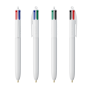 BIC® 4 Colours® balpen + Lanyard 4 Colours ballpen LP white_UP white_RI white BIC® 4 Colours® balpen + Lanyard 4 Colours ballpen LP white_UP white_RI white