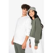 Ecologische uniseks sweater met ronde hals French Terry Washed Pomelo 4XL