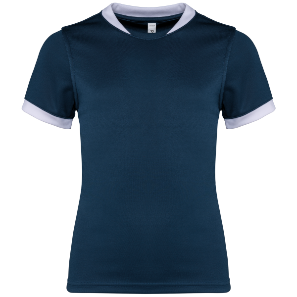 Kinder rugbyshirt met korte mouwen Sporty Navy 6/8 jaar Kinder rugbyshirt met korte mouwen Sporty Navy 6/8 jaar