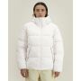 Puffer 2.0 - De unisex pufferjas met capuchon - Off White (XXL) Puffer 2.0 - De unisex pufferjas met capuchon - Off White (XXL)