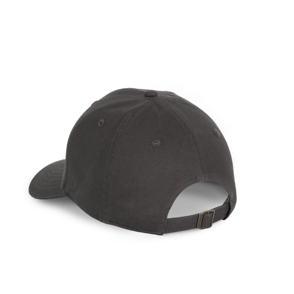 Baseballpet - 6 panelen Dark Grey One Size Baseballpet - 6 panelen Dark Grey One Size