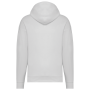 Ecologische uniseks oversized sweater met capuchon White XXS