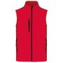 Softshell bodywarmer red S