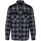 Storm Grey / Navy Checked / Black