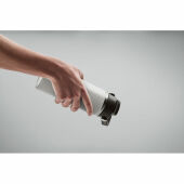 SUMA GRIP - Dubbelwandige fles 500ml - Wit