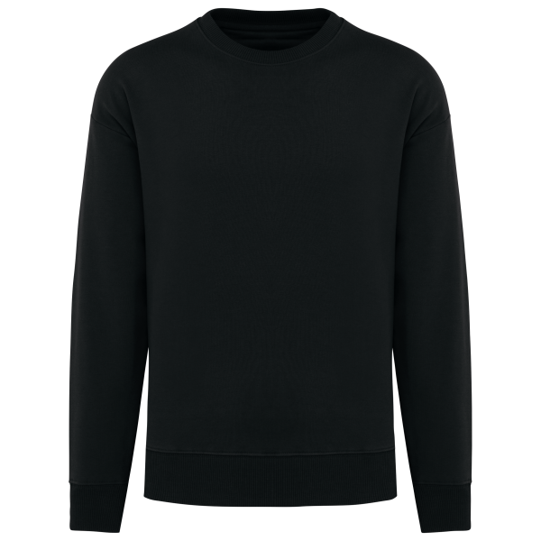 Ecologische oversized uniseks sweater met ronde hals Ecologische oversized uniseks sweater met ronde hals
