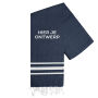 Oxious - Vibe Hammamdoek Witte Strepen - Navy
