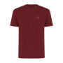 IQONIQ Sierra lichtgewicht gerecycled katoen t-shirt, bordeauxrood (XXS)