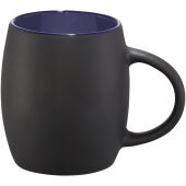 Hearth 400 ml mok met houten onderzetter - Zwart/Blauw Hearth 400 ml mok met houten onderzetter - Zwart/Blauw