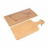 Snijplank Daxton | Grenenhout | Met handvat - bruin