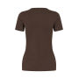 Stretch T-shirt | comfort | dames - Mocca, XS