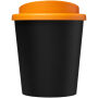 Americano® Espresso Eco 250 ml gerecyclede beker - Zwart/Oranje