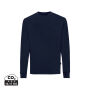 IQONIQ Zion gerecycled katoen sweater, donkerblauw (5XL)