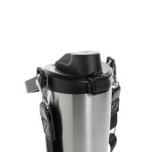 Avira Ayala RCS R-RVS duosip afsluitbare crossbody tumbler, zilver