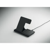 DOCK3 - Inklapbare 3-in-1 lader 15W - Zwart