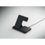 DOCK3 - Inklapbare 3-in-1 lader 15W - Zwart DOCK3 - Inklapbare 3-in-1 lader 15W - Zwart