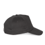 First - 5 panels cap Dark Grey One Size