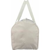 Gerecyclede polycotton (330 gsm) dufflebag Tian blauw